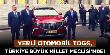Yerli-otomobil-Togg,-Türkiye-Büyük-Millet-Meclisi'nde!